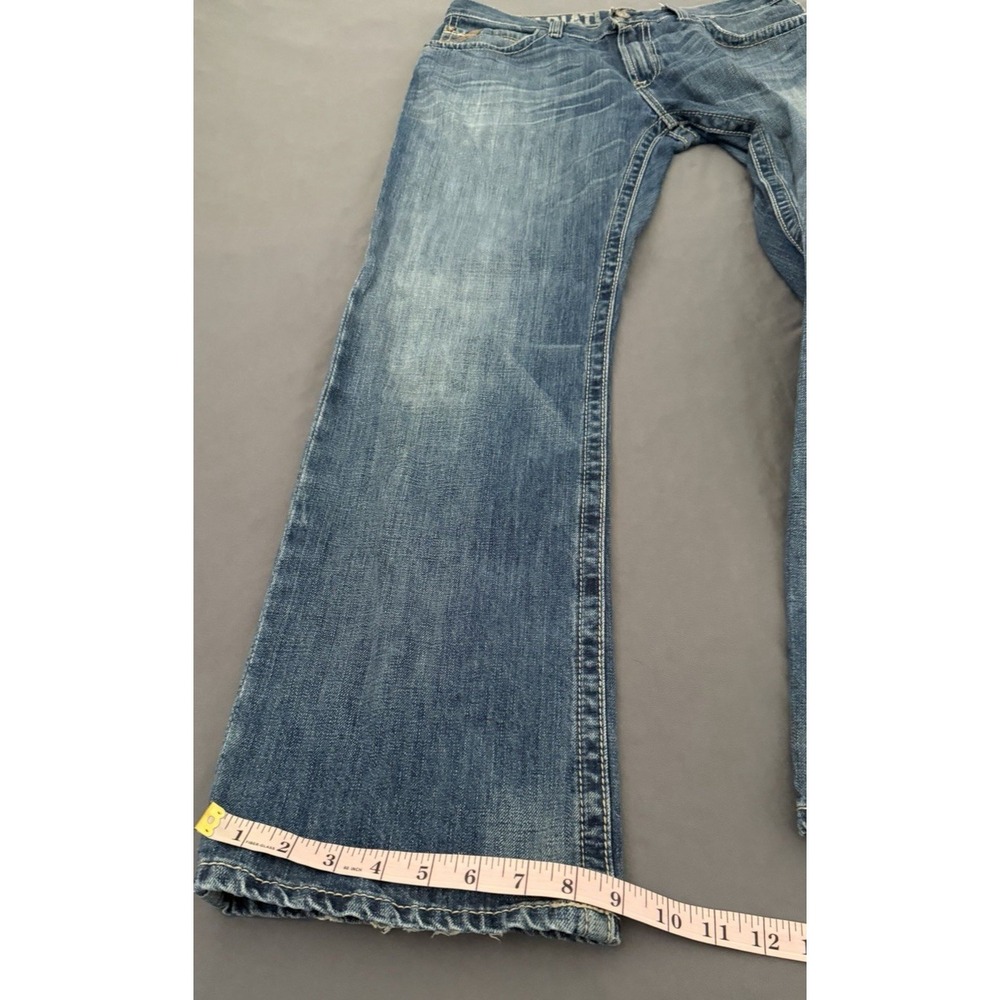 Ariat Jeans Mens Size 33X34 M4 Relaxed Bootcut Low Rise Western Cowboy Workwear - Picture 9 of 13